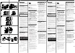 Preview for 2 page of Sony HVL-FDH2 Operating Instructions