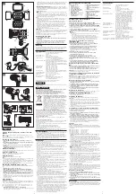 Preview for 2 page of Sony HVL-LBP Instruction & Operation Manual