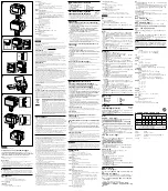 Предварительный просмотр 2 страницы Sony HVL-LEIR1 Operating Instructions