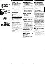 Предварительный просмотр 2 страницы Sony HVL-RLA Operating Instructions