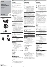 Предварительный просмотр 1 страницы Sony HVLRLAM - HVL RLAM - Ring-type Flash Instruction Manual