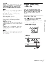 Предварительный просмотр 47 страницы Sony HVO1000MD User Manual