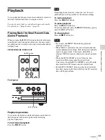 Предварительный просмотр 49 страницы Sony HVO1000MD User Manual