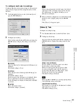 Предварительный просмотр 85 страницы Sony HVO1000MD User Manual