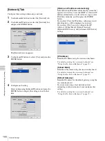 Предварительный просмотр 100 страницы Sony HVO1000MD User Manual