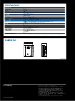 Preview for 6 page of Sony HVR-DR60 - 60GB Hard Disk Recorder Specifications