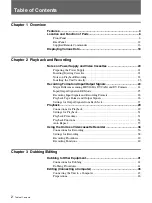 Preview for 2 page of Sony HVR-M15AE Operating Instructions Manual