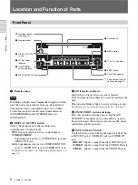 Preview for 6 page of Sony HVR-M15AE Operating Instructions Manual