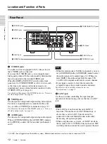 Preview for 12 page of Sony HVR-M15AE Operating Instructions Manual