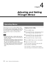 Preview for 48 page of Sony HVR-M15AE Operating Instructions Manual