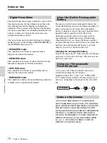 Preview for 70 page of Sony HVR-M15AE Operating Instructions Manual