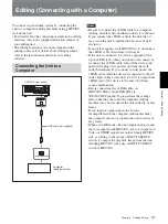 Preview for 41 page of Sony HVR M15U - Professional Video Cassete recorder/player Operating Instructions Manual