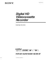 Предварительный просмотр 165 страницы Sony HVR M15U - Professional Video Cassete recorder/player Service Manual