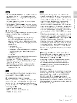 Preview for 7 page of Sony HVR-M25AE Operating Instructions Manual