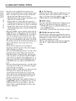 Preview for 20 page of Sony HVR-M25AE Operating Instructions Manual