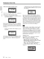 Preview for 26 page of Sony HVR-M25AE Operating Instructions Manual