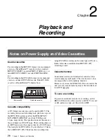 Preview for 28 page of Sony HVR-M25AE Operating Instructions Manual