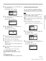 Preview for 53 page of Sony HVR-M25AE Operating Instructions Manual