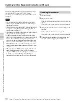 Preview for 58 page of Sony HVR-M25AE Operating Instructions Manual