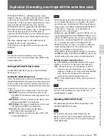 Preview for 59 page of Sony HVR-M25AE Operating Instructions Manual