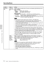 Предварительный просмотр 72 страницы Sony HVR-M25AE Operating Instructions Manual