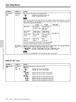 Preview for 74 page of Sony HVR-M25AE Operating Instructions Manual