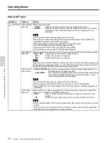 Preview for 76 page of Sony HVR-M25AE Operating Instructions Manual