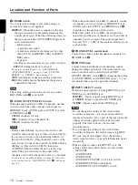 Preview for 10 page of Sony HVR M25U - Professional Video Cassete recorder/player Operating Instructions Manual