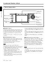 Preview for 12 page of Sony HVR M25U - Professional Video Cassete recorder/player Operating Instructions Manual