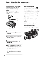 Preview for 14 page of Sony HVR-MRC1 Operating Manual