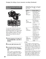 Preview for 32 page of Sony HVR-MRC1 Operating Manual