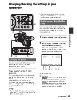 Preview for 53 page of Sony HVR-MRC1 Operating Manual