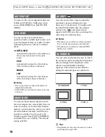 Preview for 70 page of Sony HVR-MRC1 Operating Manual