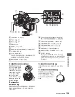 Preview for 135 page of Sony HVR-MRC1 Operating Manual