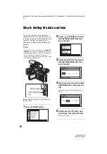 Предварительный просмотр 28 страницы Sony HVR-V1 Operating Manual