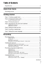 Preview for 5 page of Sony HVR-Z1E Operating Instructions Manual