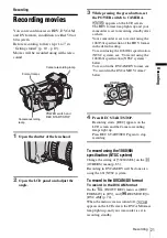 Preview for 21 page of Sony HVR-Z1E Operating Instructions Manual