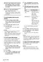 Preview for 28 page of Sony HVR-Z1E Operating Instructions Manual