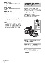 Preview for 32 page of Sony HVR-Z1E Operating Instructions Manual