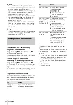 Preview for 50 page of Sony HVR-Z1E Operating Instructions Manual