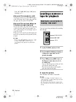 Preview for 56 page of Sony HVR-Z1E Operating Instructions Manual