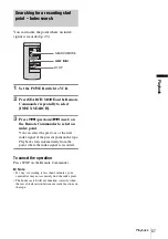 Preview for 57 page of Sony HVR-Z1E Operating Instructions Manual