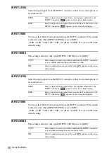 Preview for 68 page of Sony HVR-Z1E Operating Instructions Manual