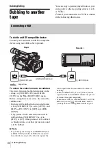 Preview for 90 page of Sony HVR-Z1E Operating Instructions Manual