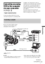 Preview for 105 page of Sony HVR-Z1E Operating Instructions Manual