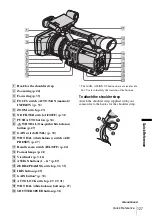 Preview for 127 page of Sony HVR-Z1E Operating Instructions Manual