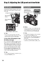 Preview for 18 page of Sony HVR-Z5N Operating Manual