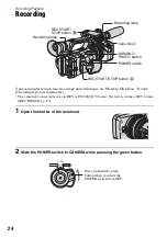 Preview for 24 page of Sony HVR-Z5N Operating Manual