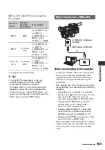 Preview for 103 page of Sony HVR-Z5N Operating Manual