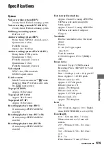 Preview for 129 page of Sony HVR-Z5N Operating Manual